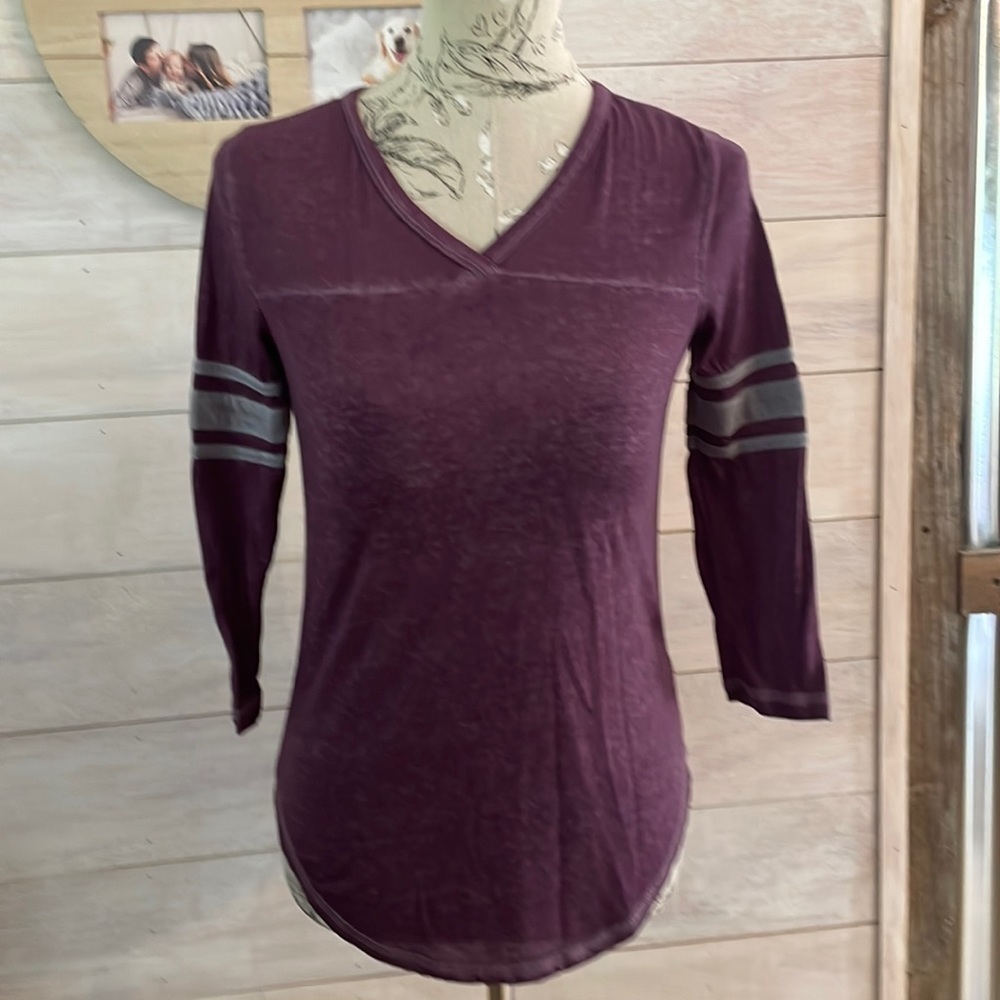 Rue 21 Purple Gray Top XS